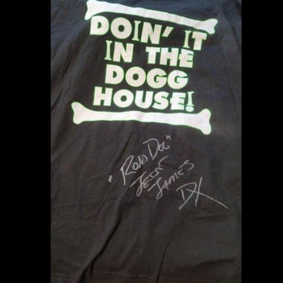 Signed WWE Road Dogg Vintage Brand New XXL Shirt Autograph WWF Jesse James - Picture 1 of 5